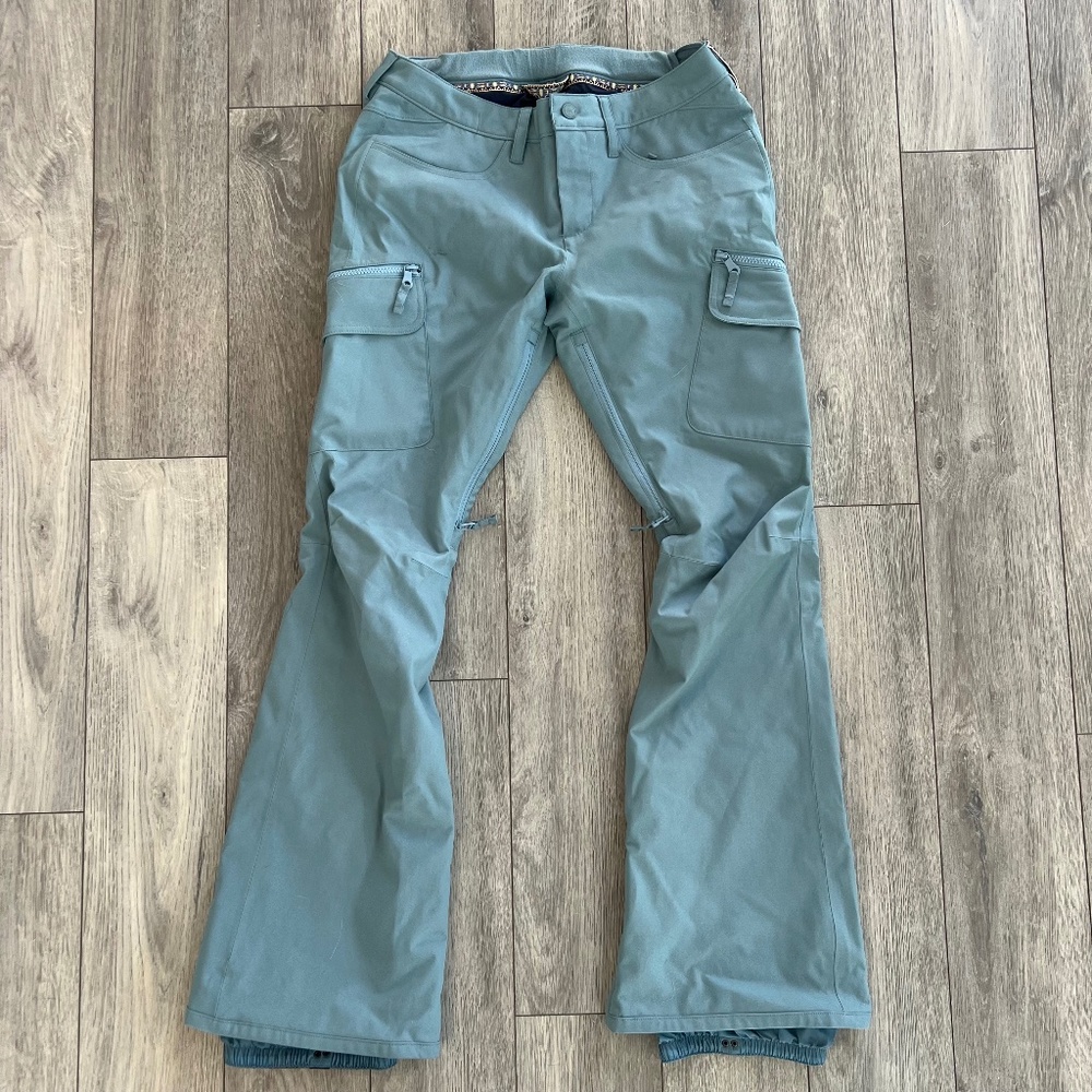 Burton Gloria Stretch Shell Cargo Snowboarding pant size S